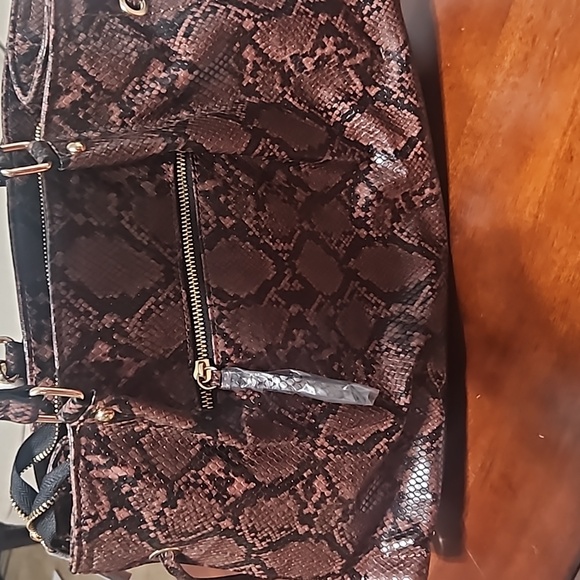 JESSICA SIMPSON,animal print shoulder bag,nwt - Picture 3 of 12